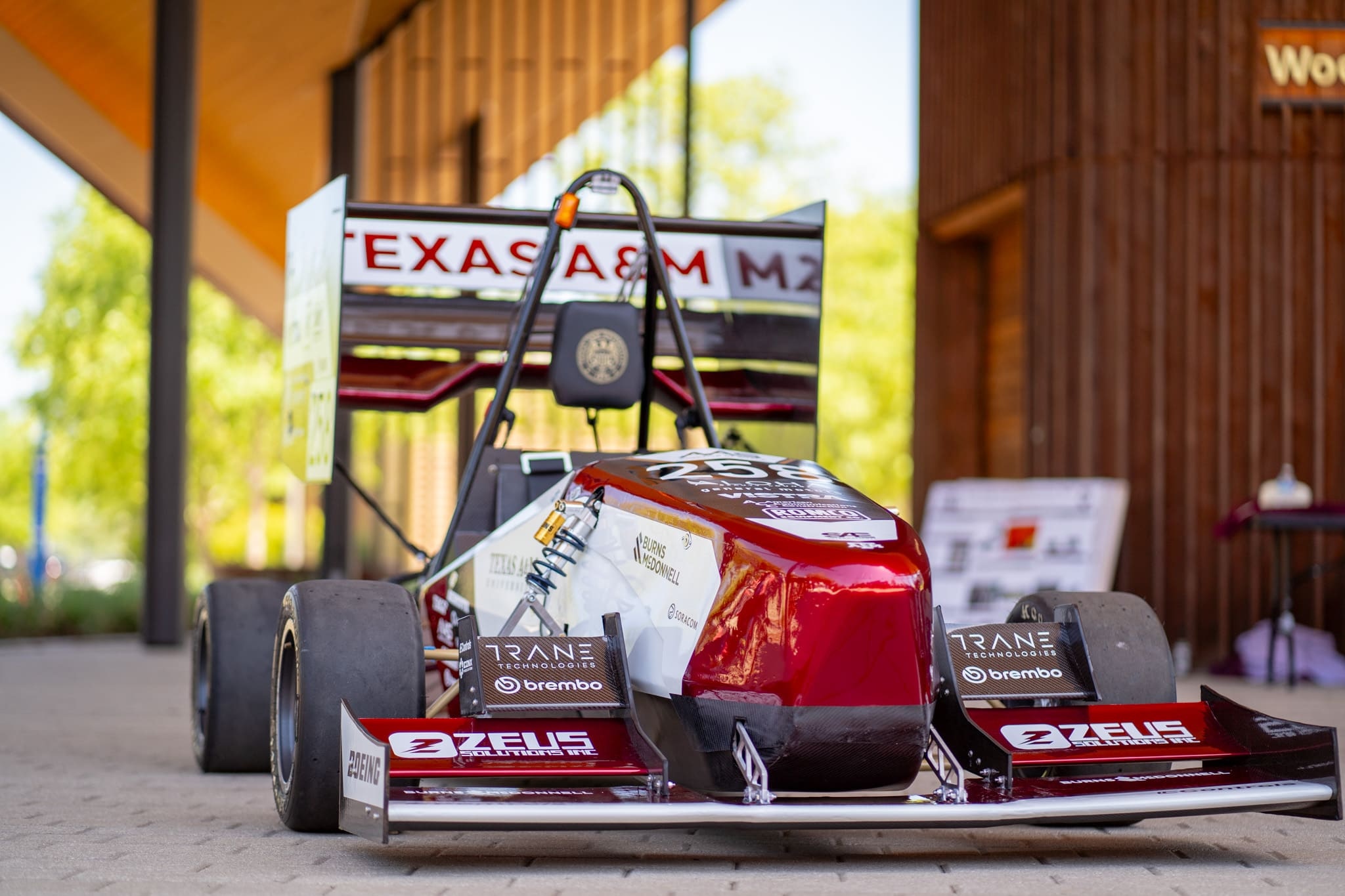 AME24 Racing Car Front View