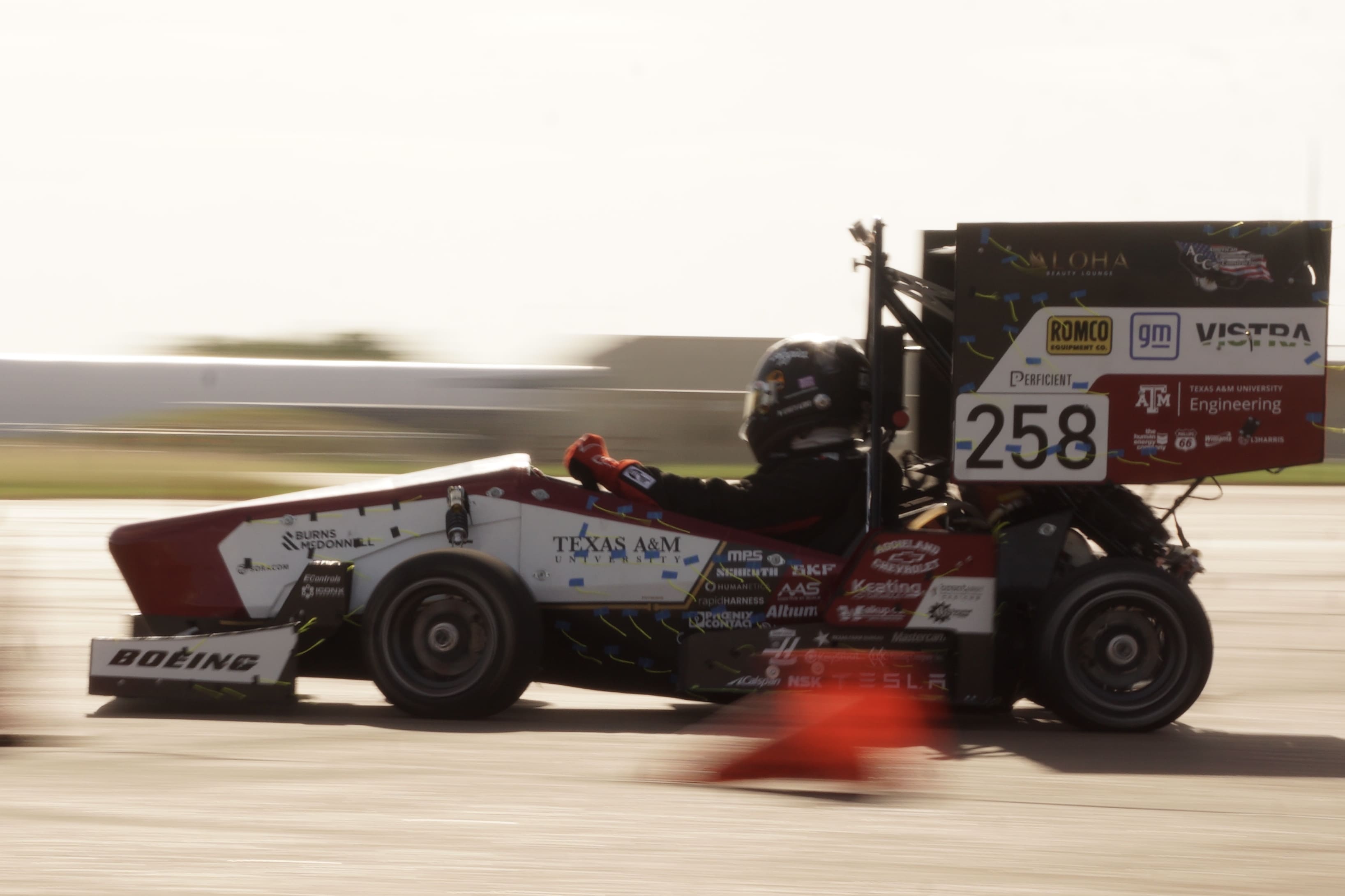AME24 Racing Car Front View